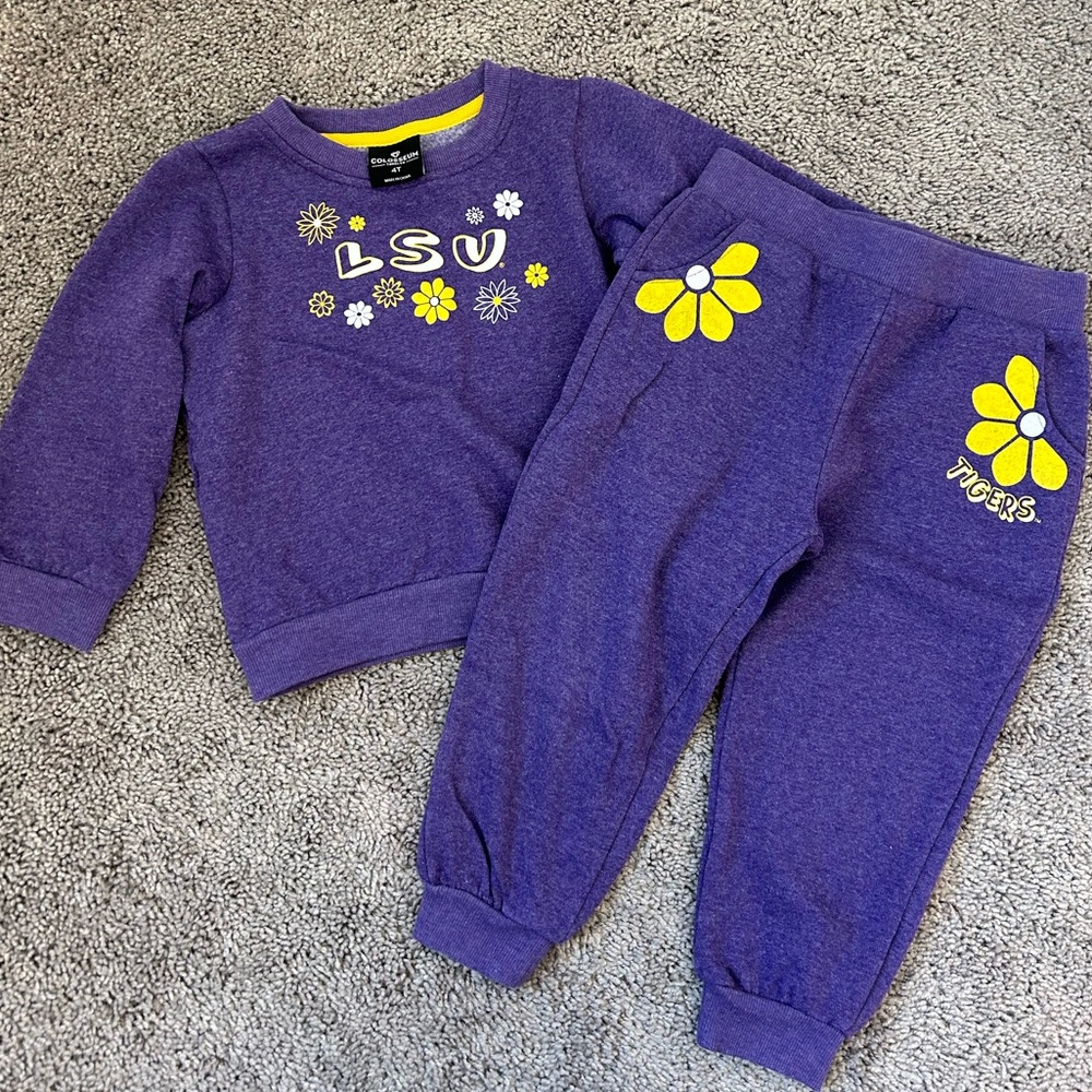 LSU Toddler Sweatsuit